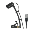 ATM350UcW Cardioid Condenser Clip-on Instrument Microphone for use with Audio-Technica cW-Style Body-pack Wireless Transmitters