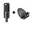AT2050+AT-FP2  Condenser Microphone พร้อม Pop Filter