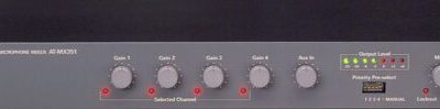 AT-MX351b SmartMixer® Five-channel Automatic Mixer