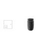 AT8109/AT8109(WH) - Small 2-stage foam windscreen