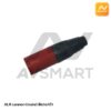 XLR cannon (male) สีแดง/ดำ