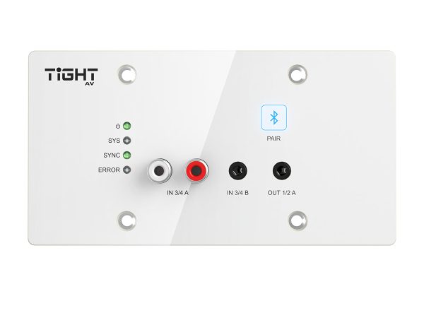 BLUETOOTH DANTE WALL INTERFACE, WHITE