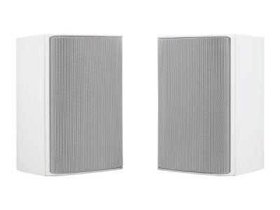 2 x 30W Active Speaker Pair, White