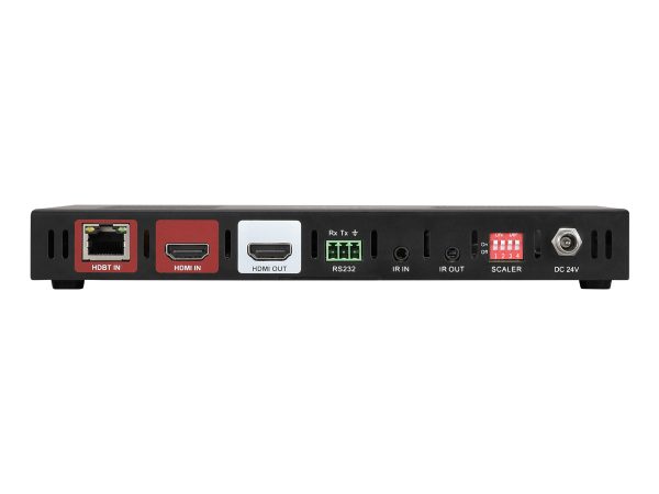 HDBT Scaling Receiver with Local HDMI input