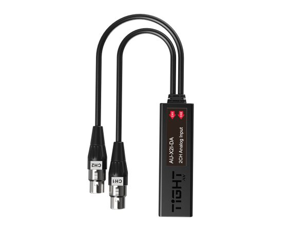 DANTE 2-CHANNEL XLR INPUT ADAPTER